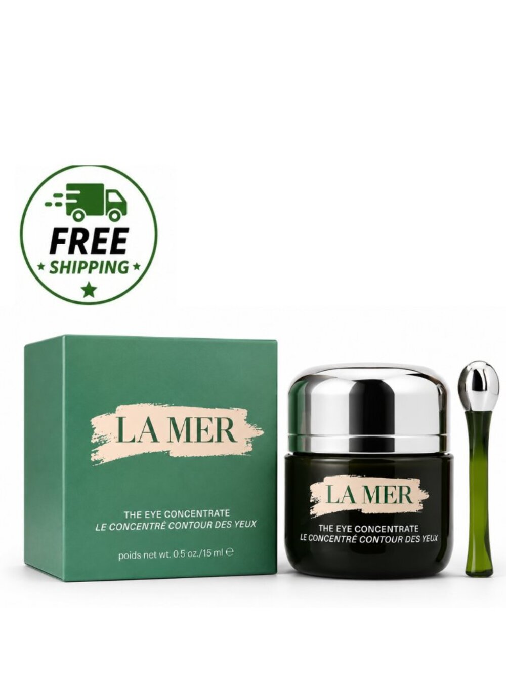 La Mer The Eye Concentrate Hydrating Cream 0.5 oz/ 15 mL BRAND NEW IN BOX SEALED